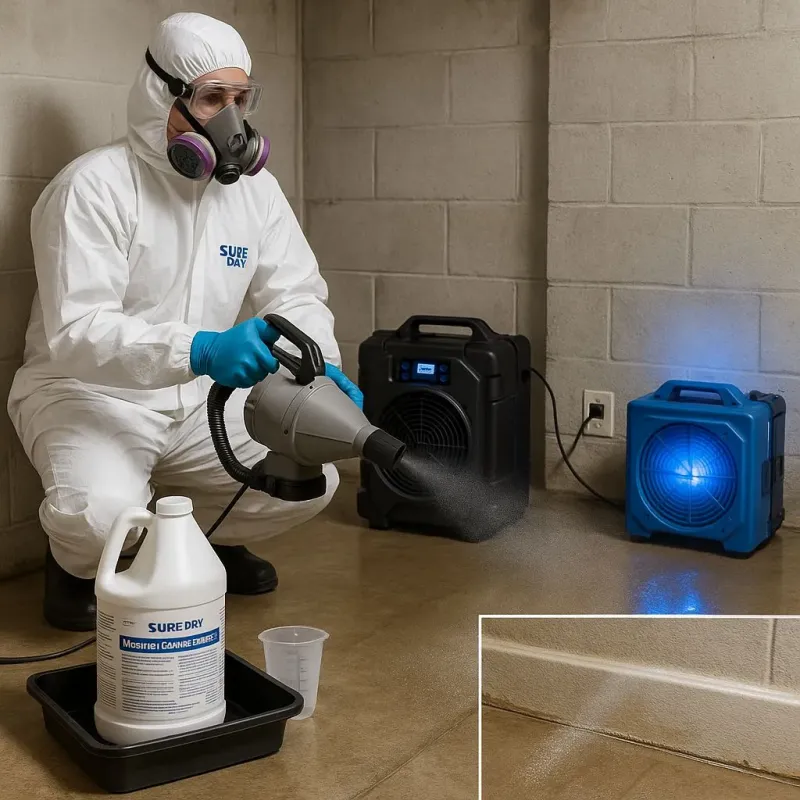 Sanitization and Odor Removal process in Archbald, PA