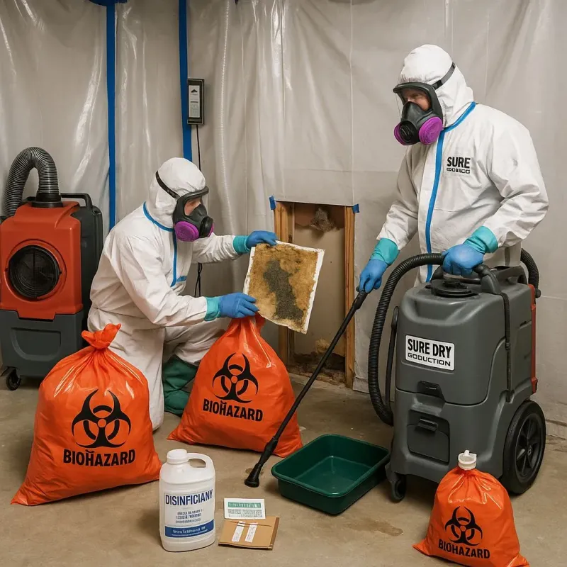Contaminated Water Handling Protocols process in Archbald, PA