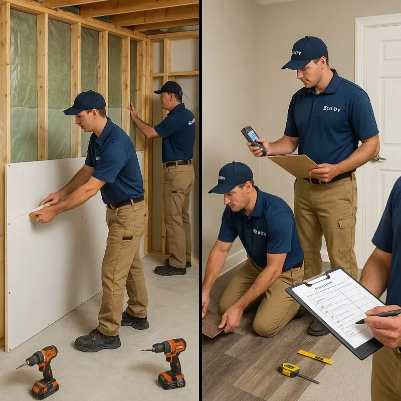 Repairs and Reconstruction process in Archbald, PA