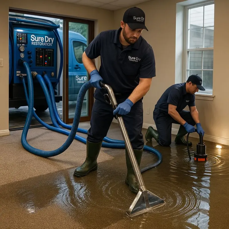 Water Extraction and Removal process in Archbald, PA